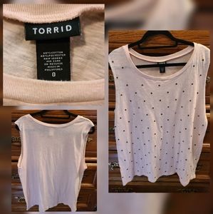 Torrid Light Pink Studded Tank